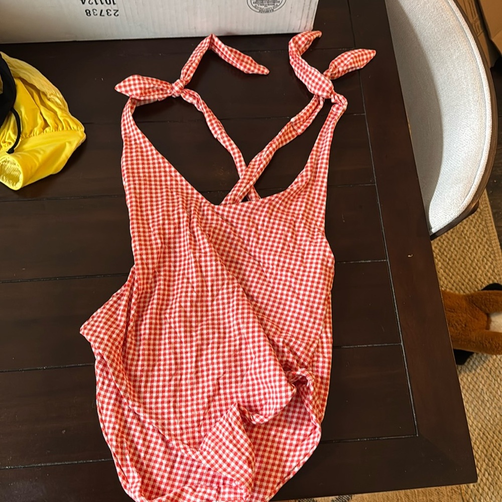 NWT eberjay one piece bathing suit